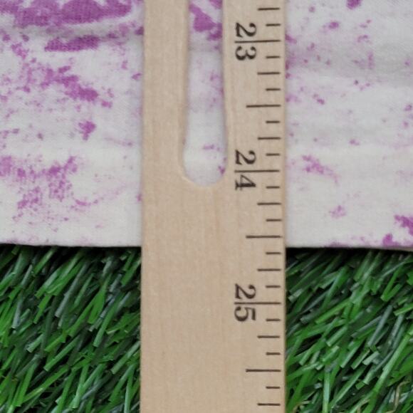 Vintage 90s Splatter Tie-Dye Shirt Womens XL 23x24 Purple USA - Picture 5 of 10